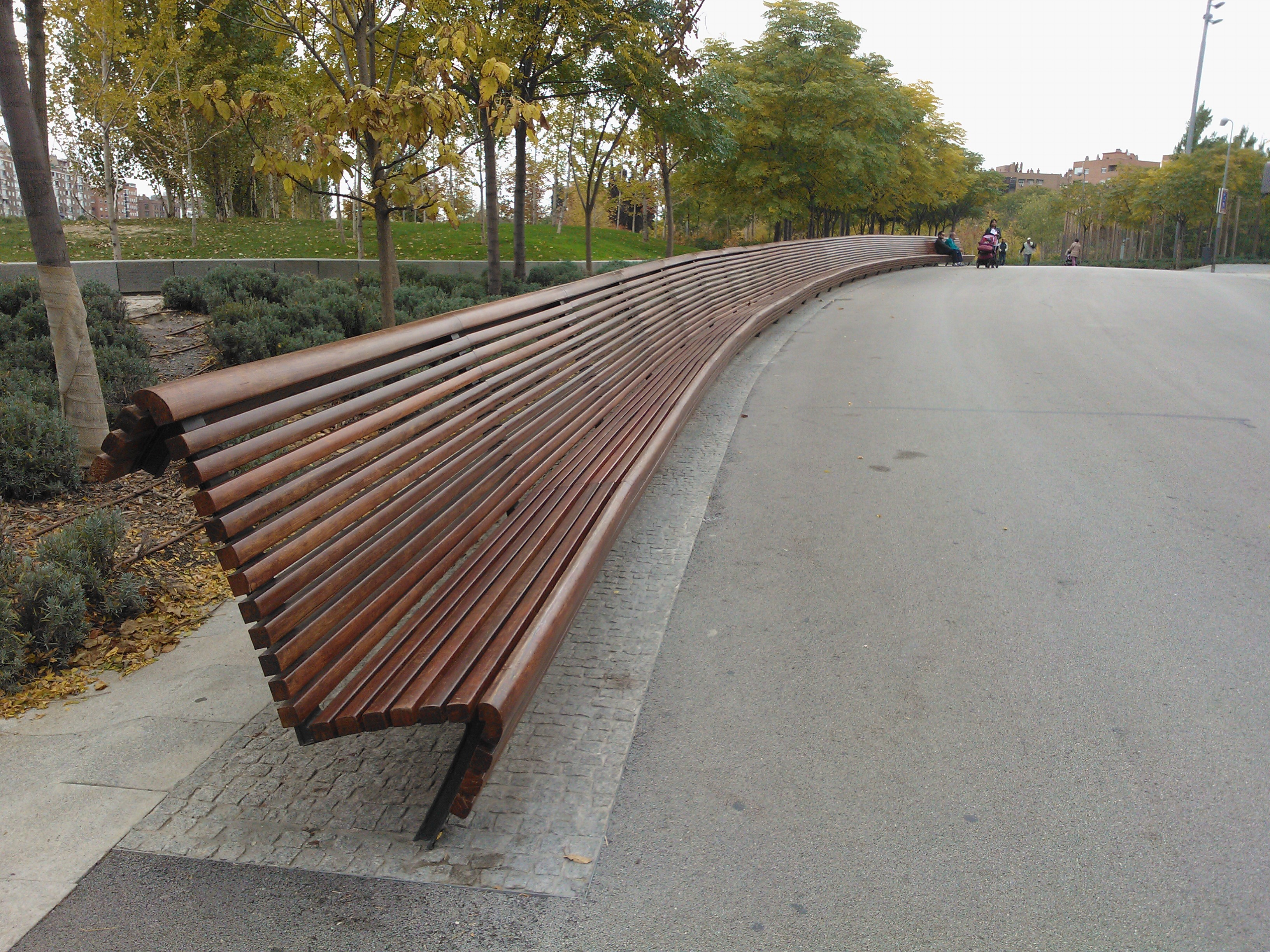 Madrid long bench